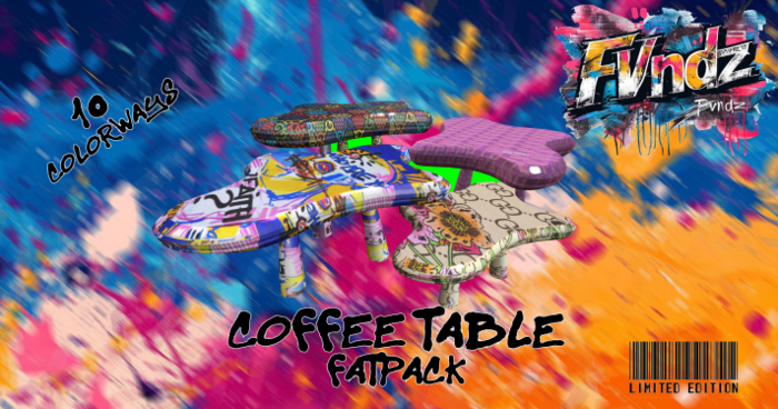 Fvndz Coffee Table Fatpack