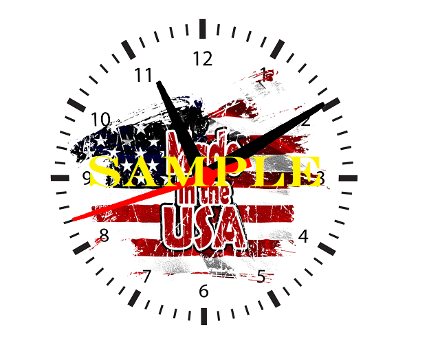 Made in the USA **Working Clock**