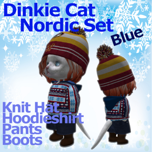 [TL] Dinkie Nordic Blue Set BOX