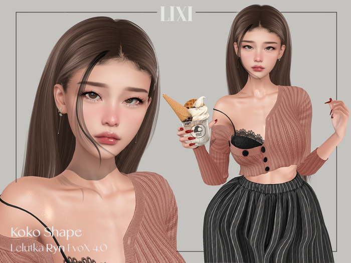LIXI - Koko Shape - Lelutka EvoX Ryn 4.0