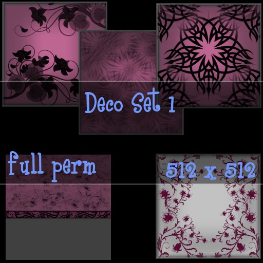 Deco Set 1 50% off