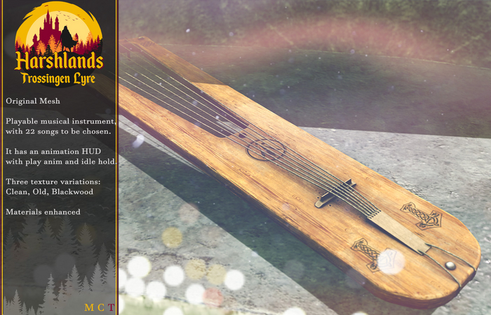 Second Life Marketplace - [Harshlands] Trossingen Lyre
