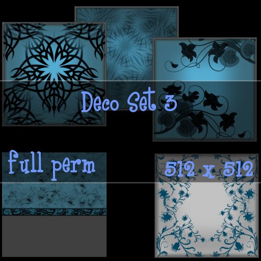 Deco Set 3 50% off