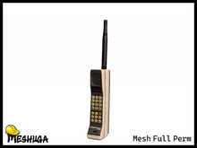 Meshuga Retro Brick Cell Phone FULL PERM MESH