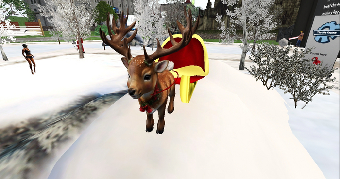 Christmas Santa Sled - Li 5