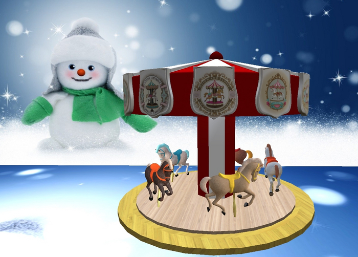 Musical Carousel Horses (MESH)