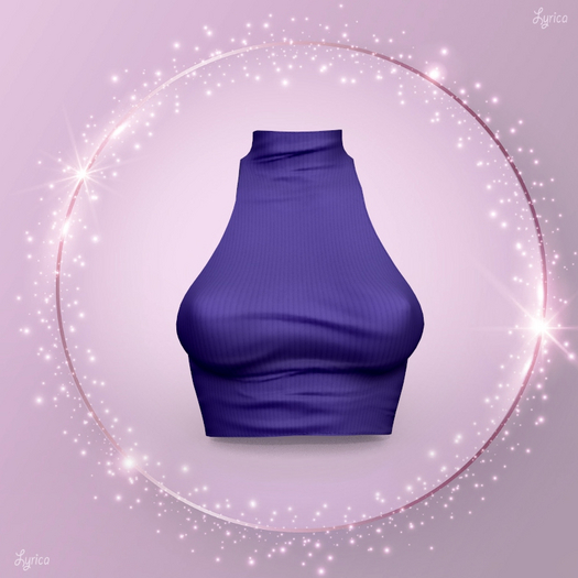 Purple Ramy Top LARAX