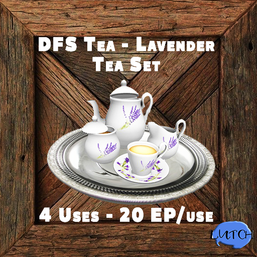 [10] DFS Tea - Lavender Tea Set   (Total 800 EP)