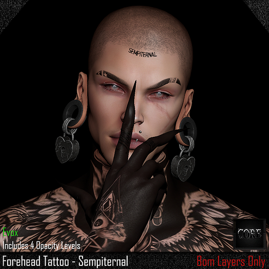 ::: Core ::: Forehead Tattoo - Sempi