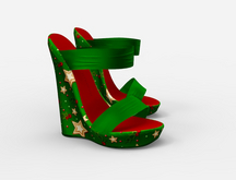 Green Xmas Wedges Legacy