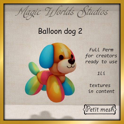 MW  balloon dog 2