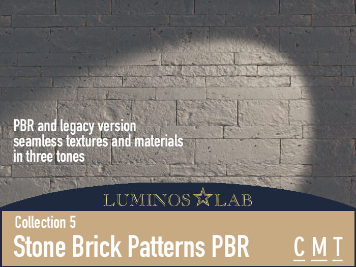 LL Stone Brick Pattern PBR (collection 5) Full Perm
