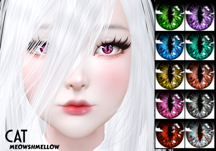 [Meowshmellow] Cat Eyes Lelutka Evox