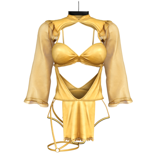 -Aegyo- Laurene Lingerie (Yellow)
