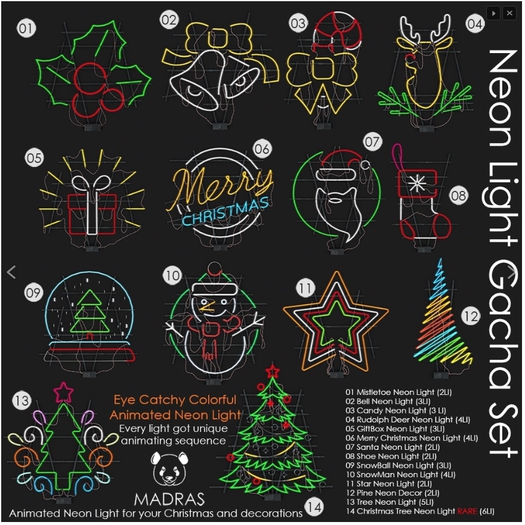 04 Rudolph Deer Neon Light (4LI)