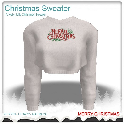 MERRY CHRISTMAS XMAS Sweaters (Boxed)