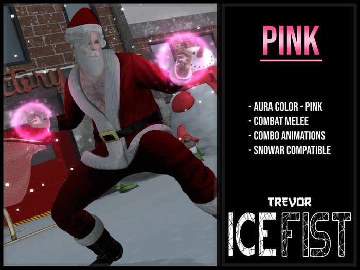 [TREVOR] - ICE FIST - (PINK)