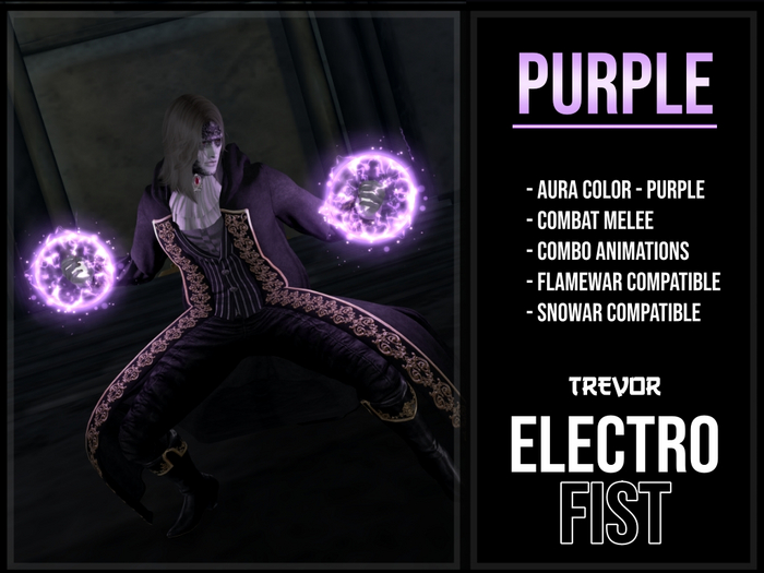 [TREVOR] - ELECTRO FIST - (PURPLE)