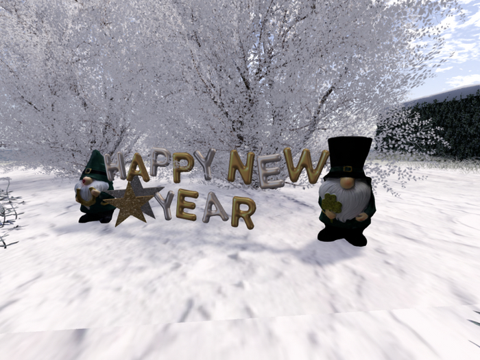 Happy New Year 1 - Gnome