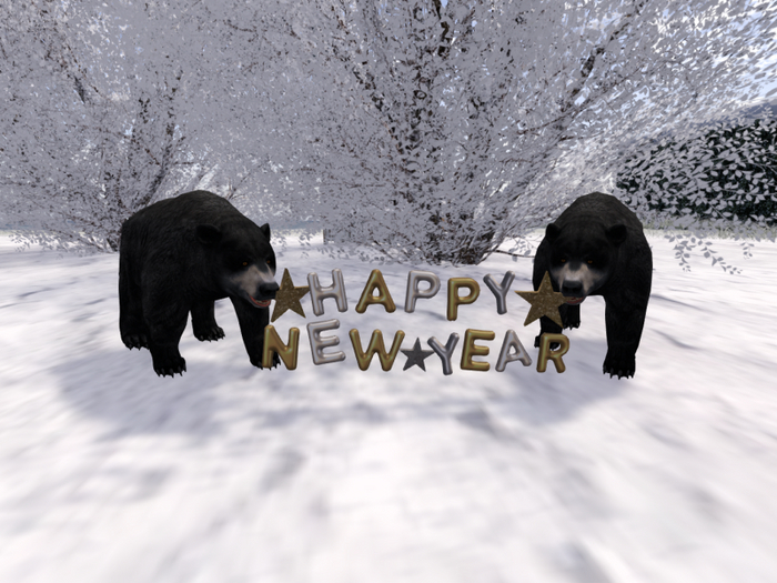 Happy New Year 4 - Black Bear