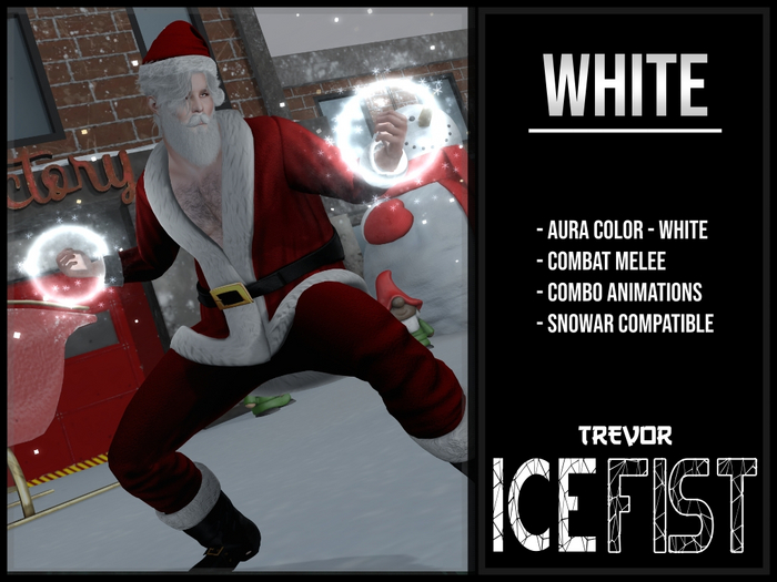 [TREVOR] - ICE FIST - (WHITE)