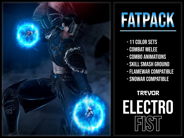 [TREVOR] - ELECTRO FIST - (FATPACK)
