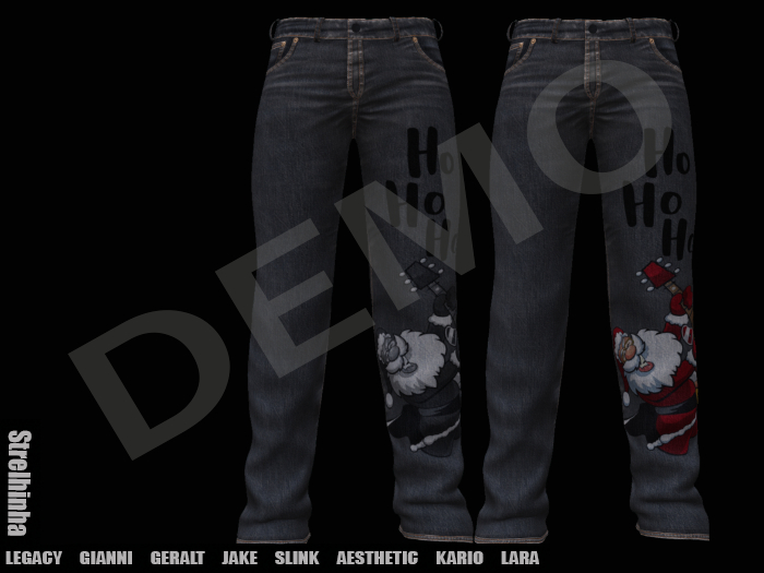 pants man Santa Claus rock DEMO
