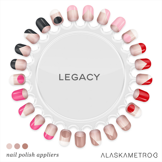 "Classic: Partial" nail set | LEGACY Meshbody appliers