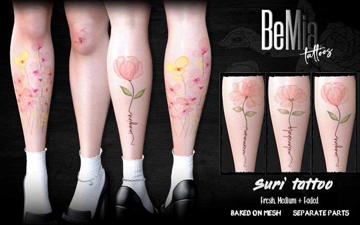BeMia. Suri tattoos