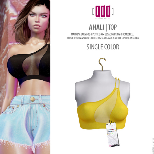 [ADD] Ahali Top - Yellow