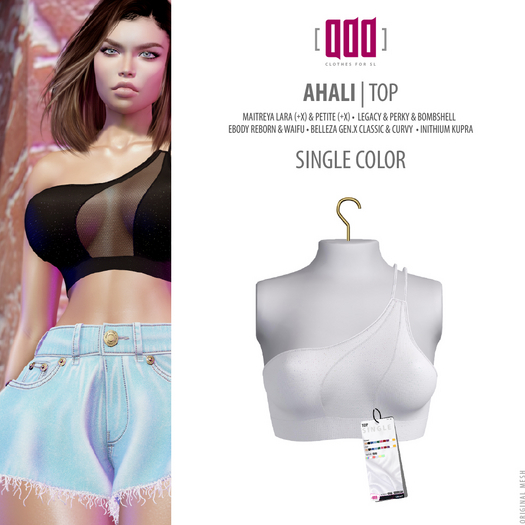[ADD] Ahali Top - White