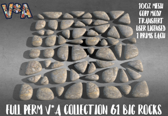FULL PERM V*A COLLECTION 61 BIG ROCKS