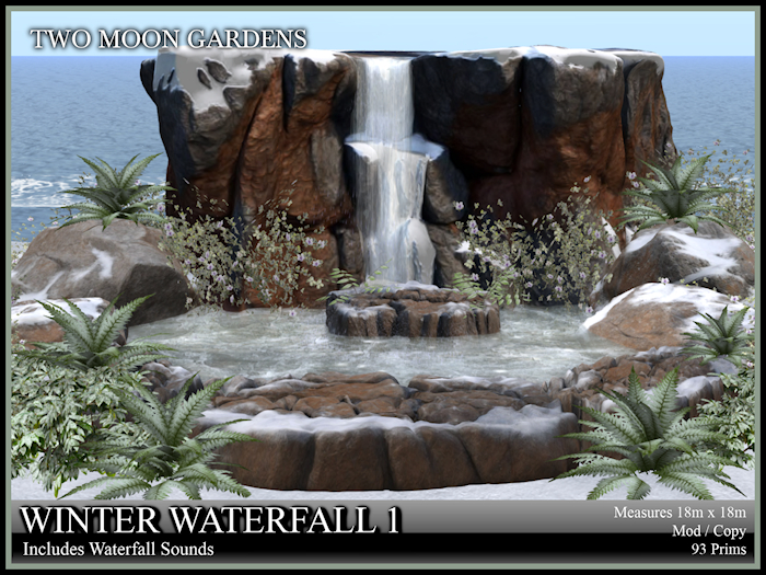 Winter Garden|WinterWaterfall1