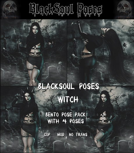 BlackSoul Poses ~ Witch