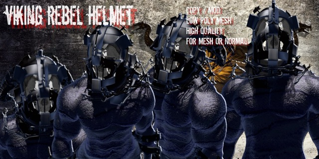 Viking rebel helmet 