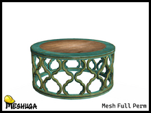Meshuga Art Deco Furniture - Coffee Table FULL PERM MESH
