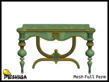 Meshuga Art Deco Furniture - Console Table FULL PERM MESH