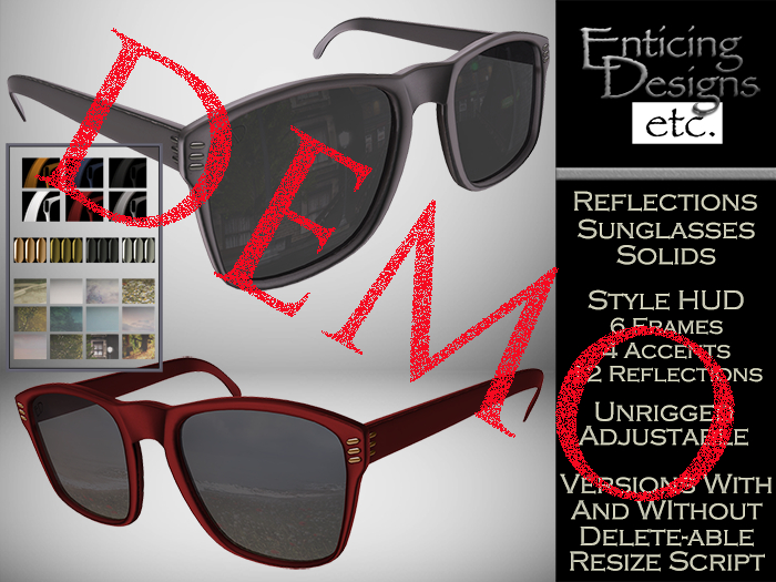 *ED DEMO Reflections Sunglasses Solid