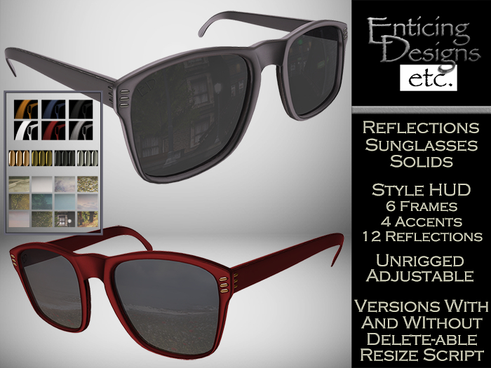*ED Reflections Sunglasses Solids