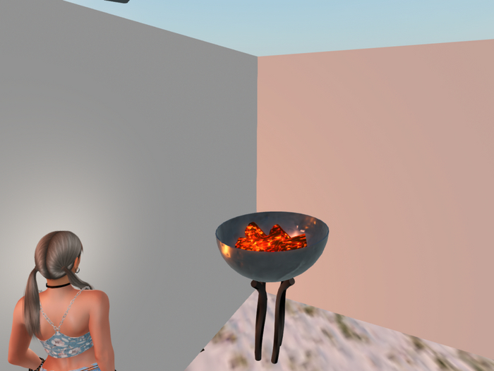 BIG fire on pot