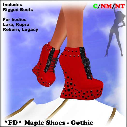 *FD* Maple Shoes [Boxed] Gothic