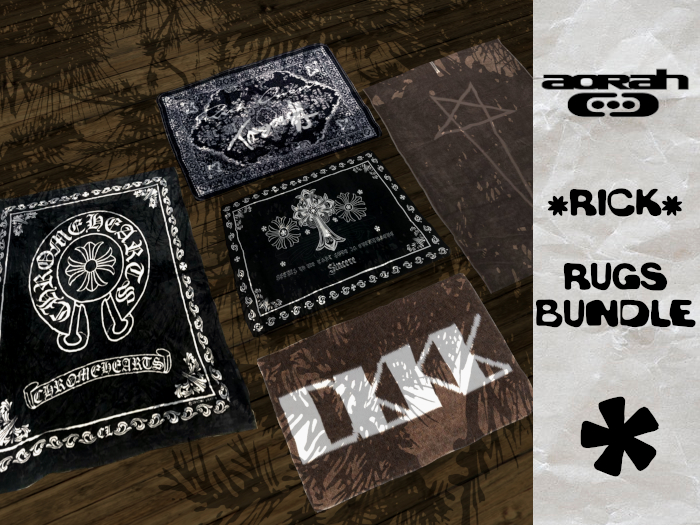 "AORAH" - "RICK" Rugs (BUNDLE)