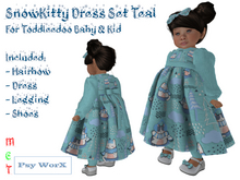 >Psy WorX< SnowKitty Dress Set TD Teal