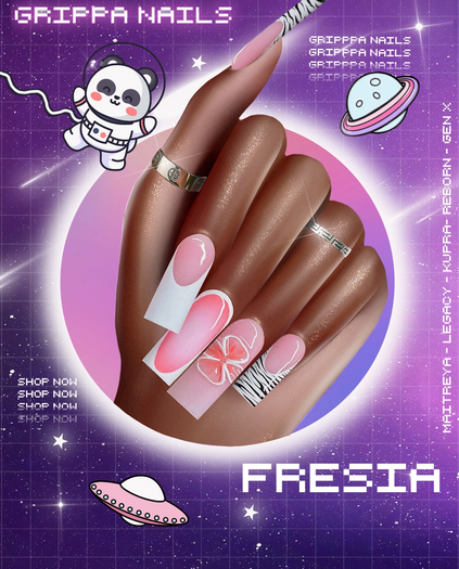 Grippa Midi:: Fresia Set