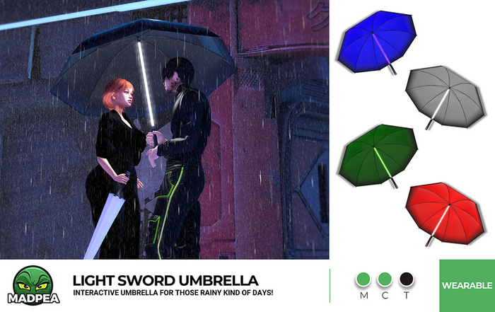 MadPea Light Sword Umbrella