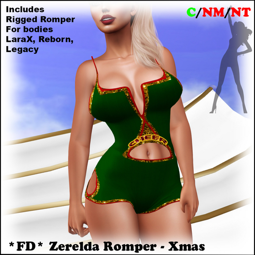 *FD* Zerelda Romper [Boxed] Xmas