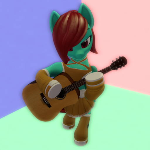 [ZIM] Animation - Guitar Strum Sit&Stand w/guitar [OP]