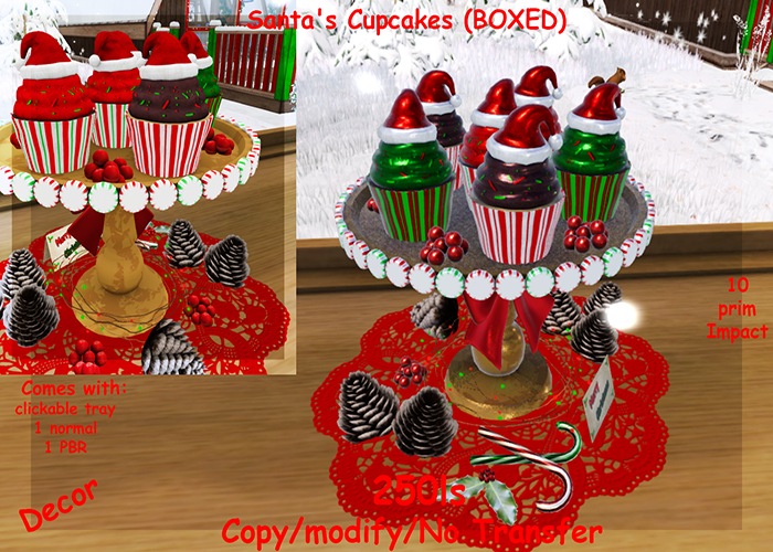 Santa's Cupcakes (BOXED)