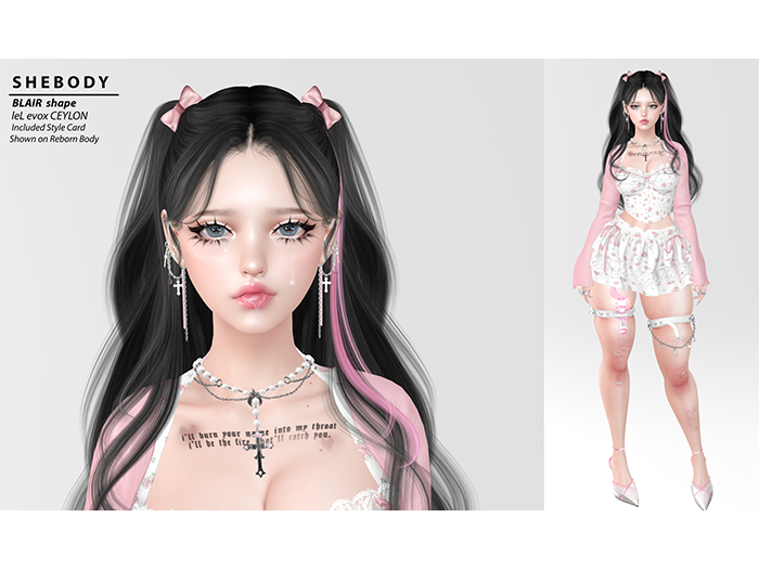 Blair shape (leL evox Ceylon)