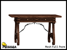 Meshuga Baroque Furniture - Ornate Desk FULL PERM MESH